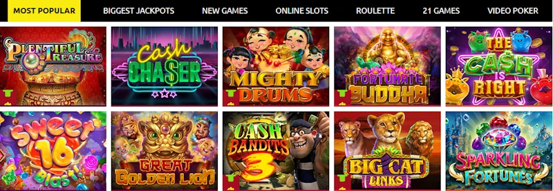 Club Player Casino special games